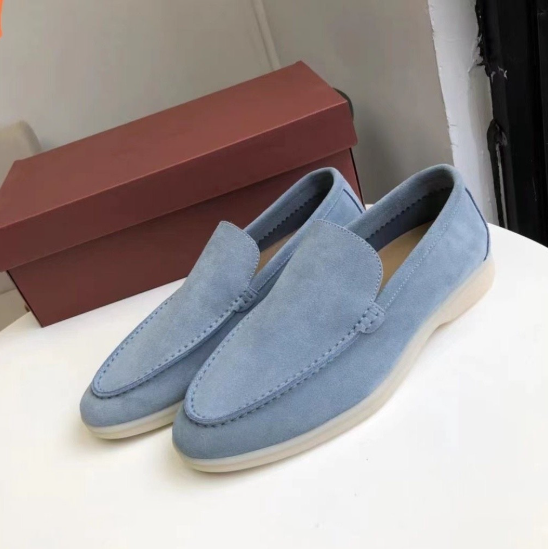 Mocassim Loro Piana Blue
