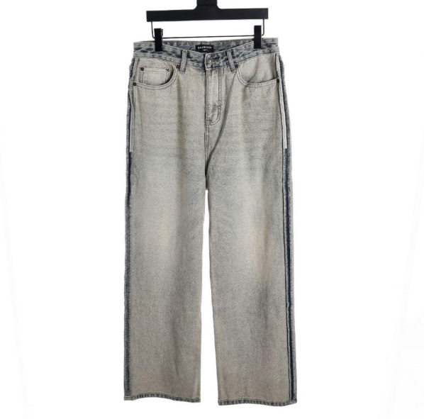 Calça BALENCIAGA BAGGY INSIDE OUT Jeans