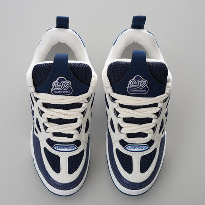 Skate Sneaker Marine White