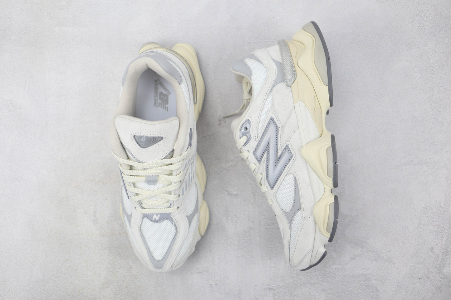 New Balance 9060 Sea Salt White