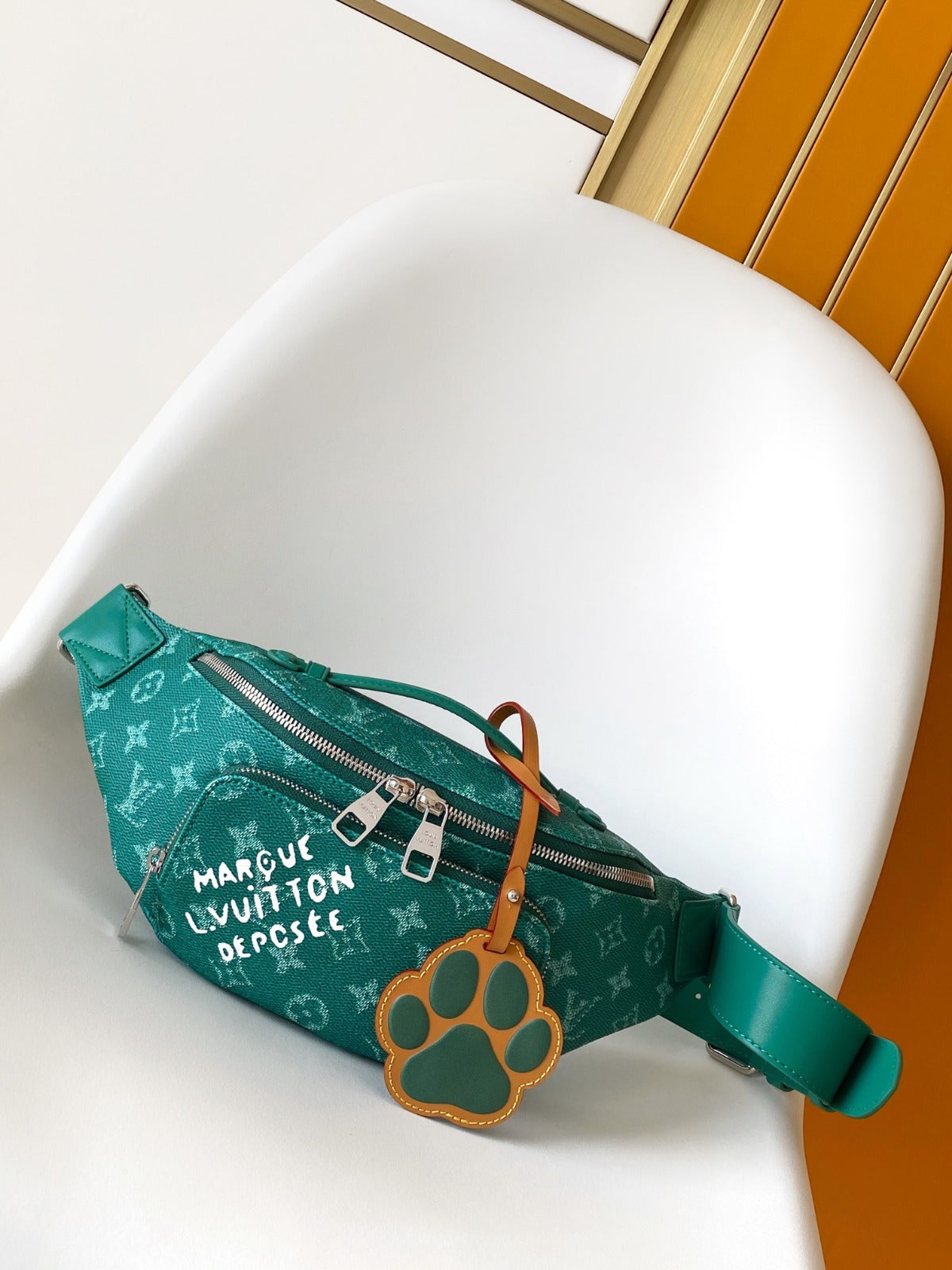 Bag Lv Rush Bumbag Green