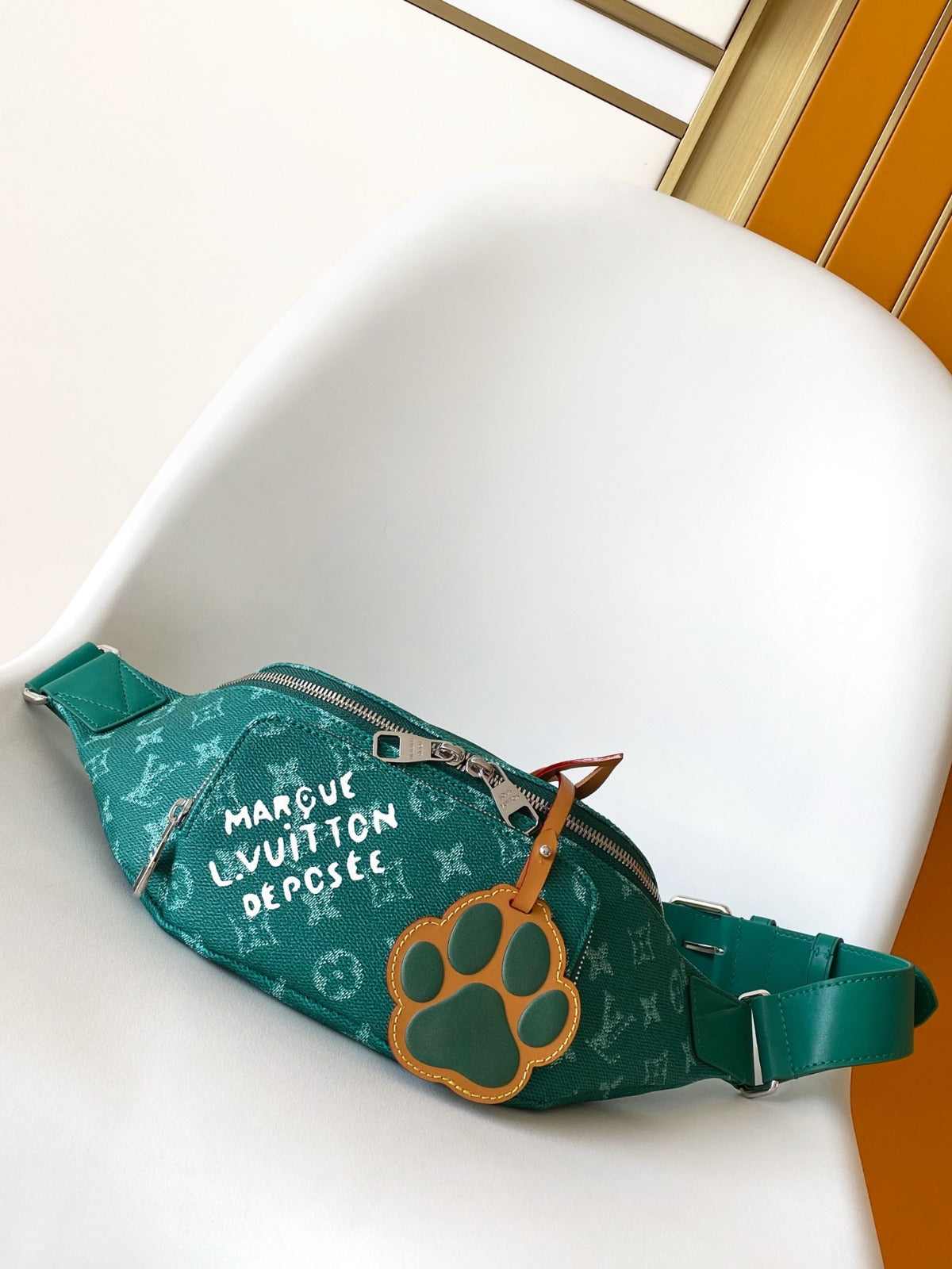 Bag Lv Rush Bumbag Green