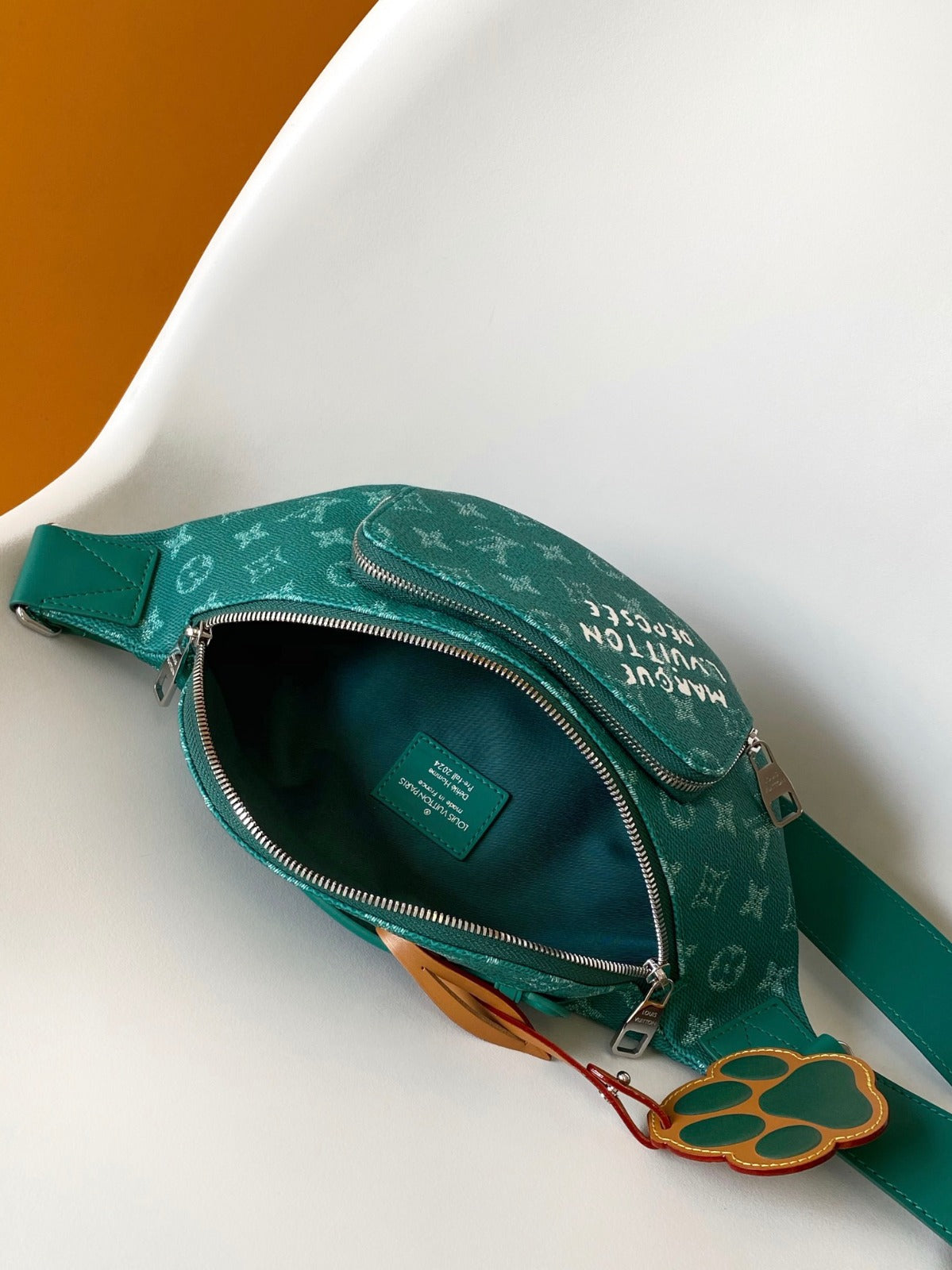 Bag Lv Rush Bumbag Green