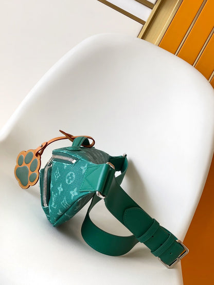 Bag Lv Rush Bumbag Green