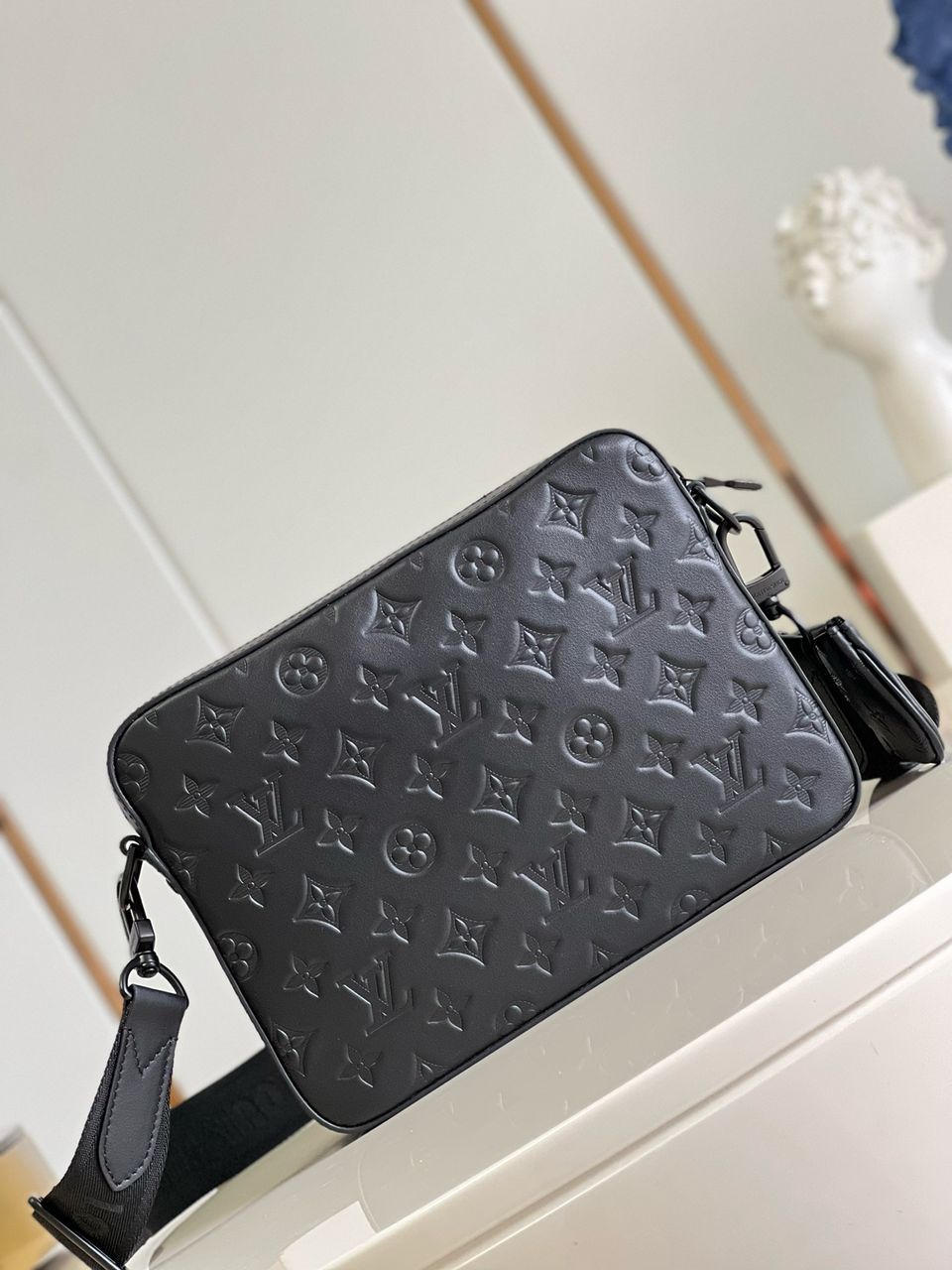 Bag Lv Duo Messenger Black