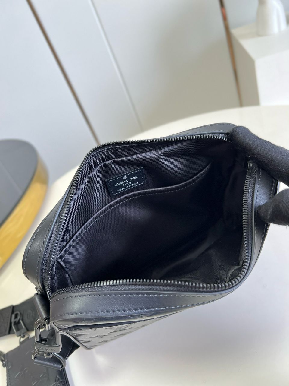 Bag Lv Duo Messenger Black