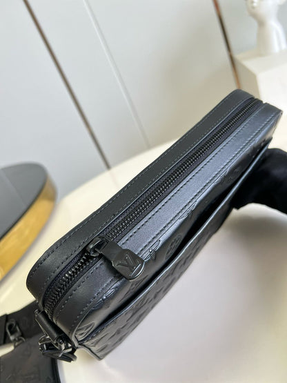 Bag Lv Duo Messenger Black
