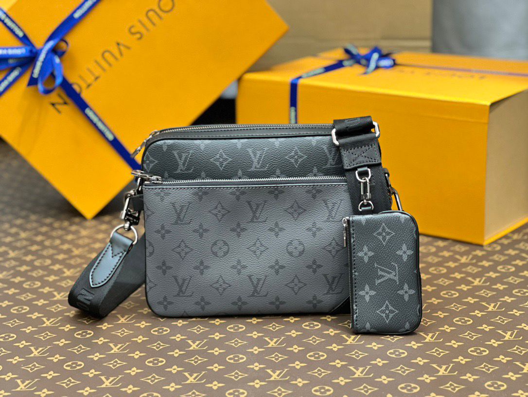 Bag Lv Trio Messenger Monogram Eclipse