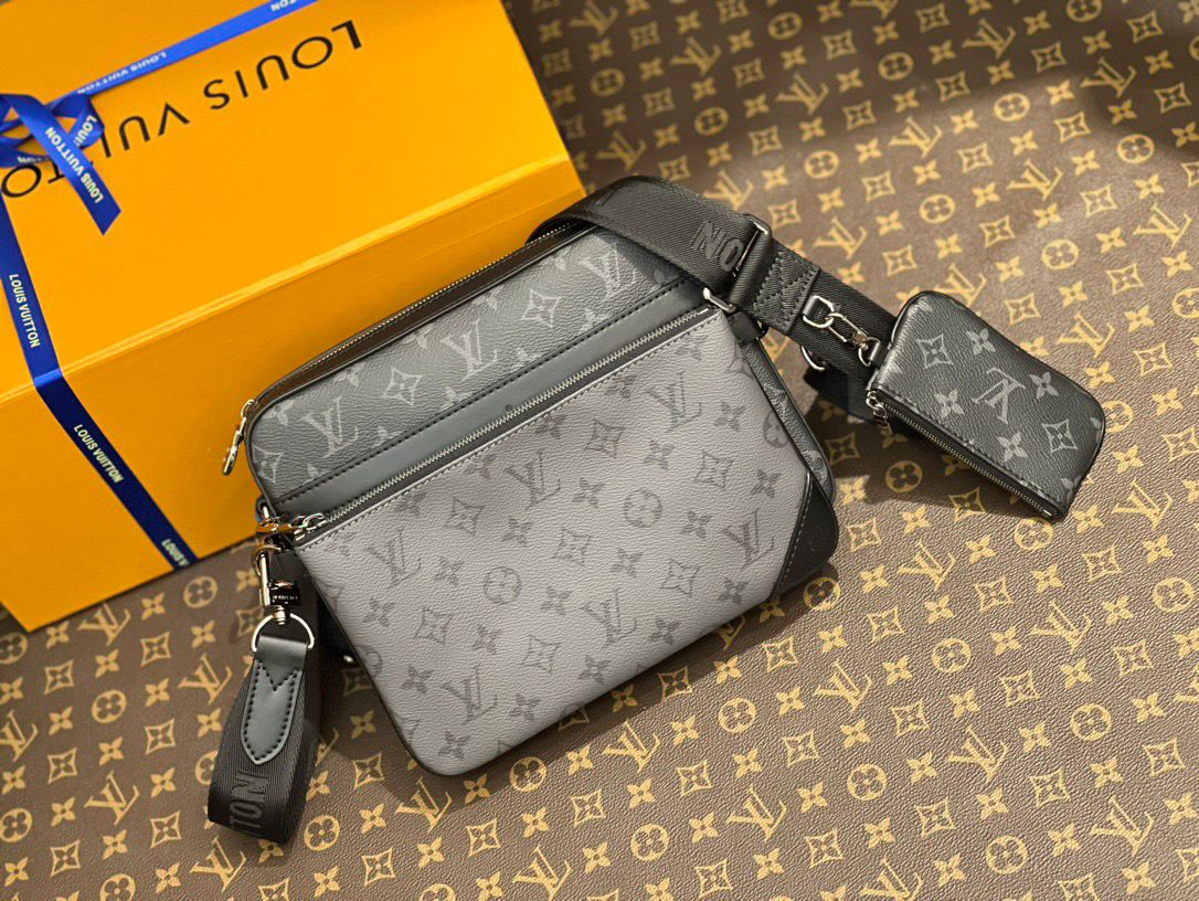 Bag Lv Trio Messenger Monogram Eclipse