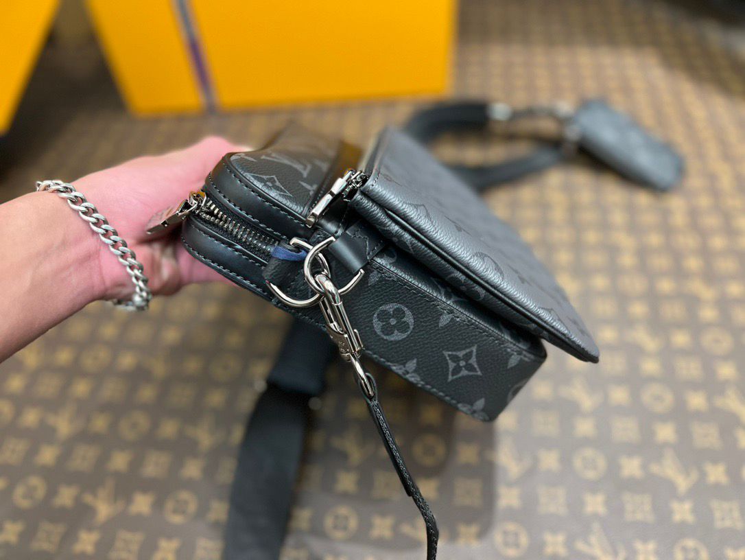 Bag Lv Trio Messenger Monogram Eclipse