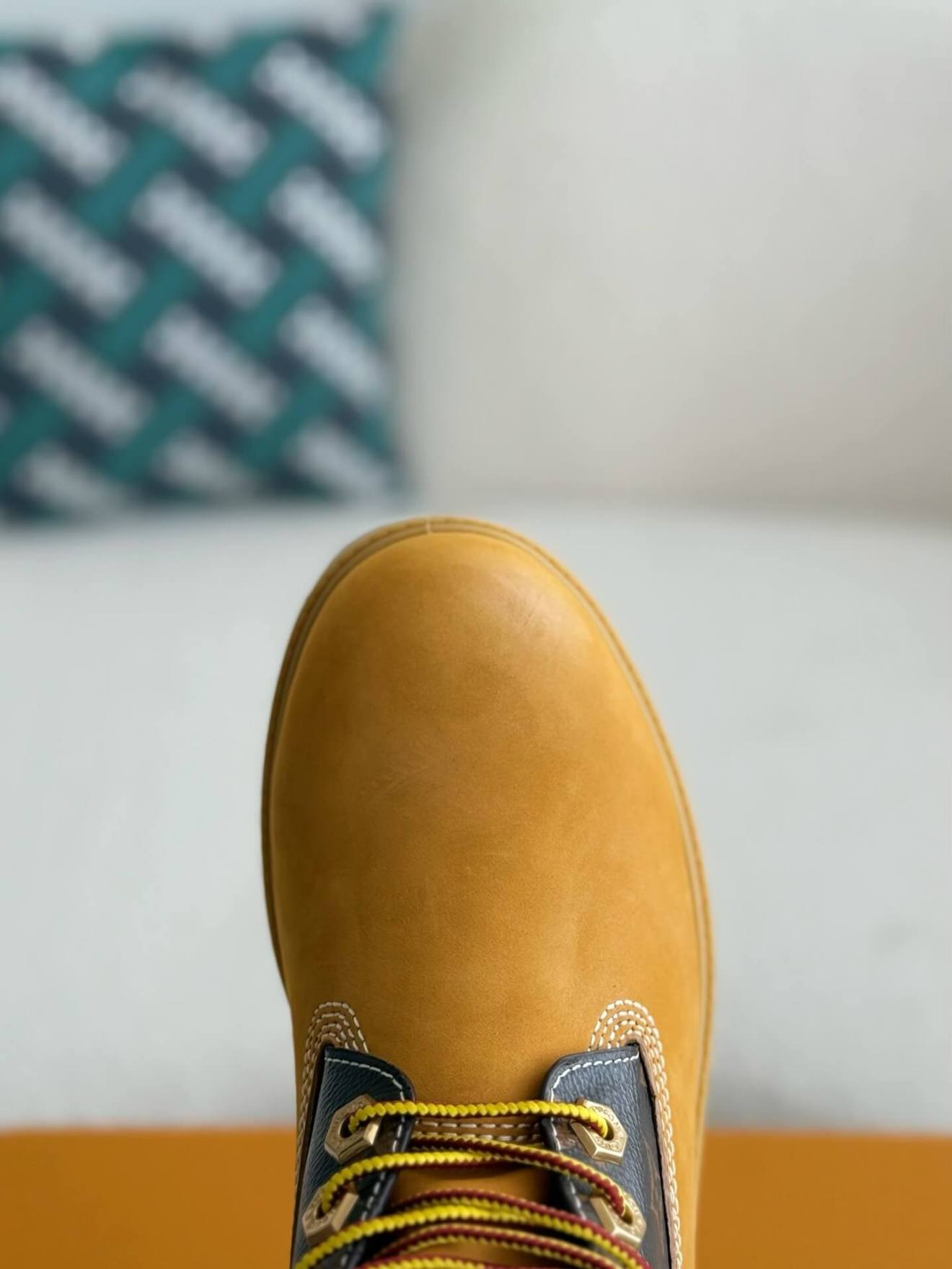 Louis Vuitton x Timberland Wheat Base  Monogram 6-Inch Ankle Boot