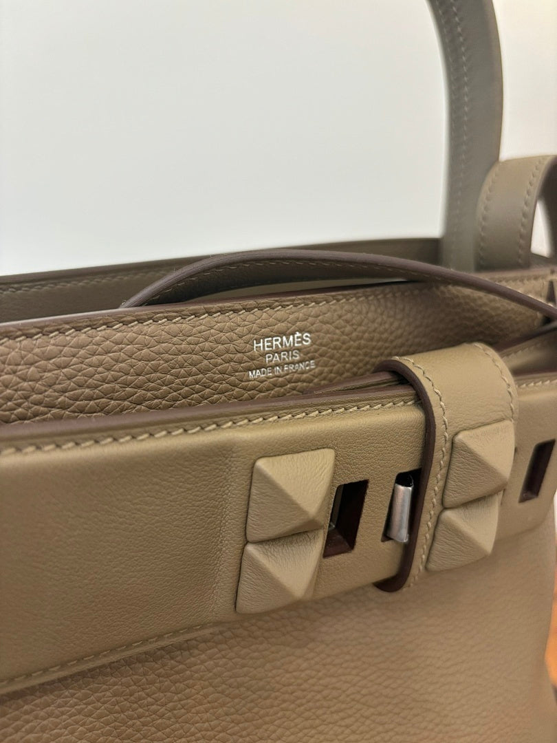 Bolsa Hermes Toile Officier H Herbag 39