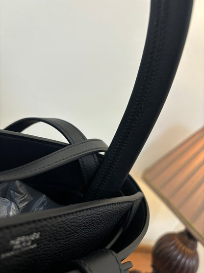 Bolsa Hermes Toile Black Officier H Herbag 39