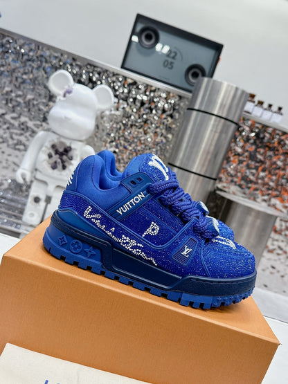 Trainer Maxi Blue Crystals