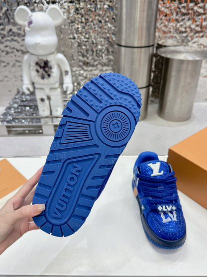 Trainer Maxi Blue Crystals