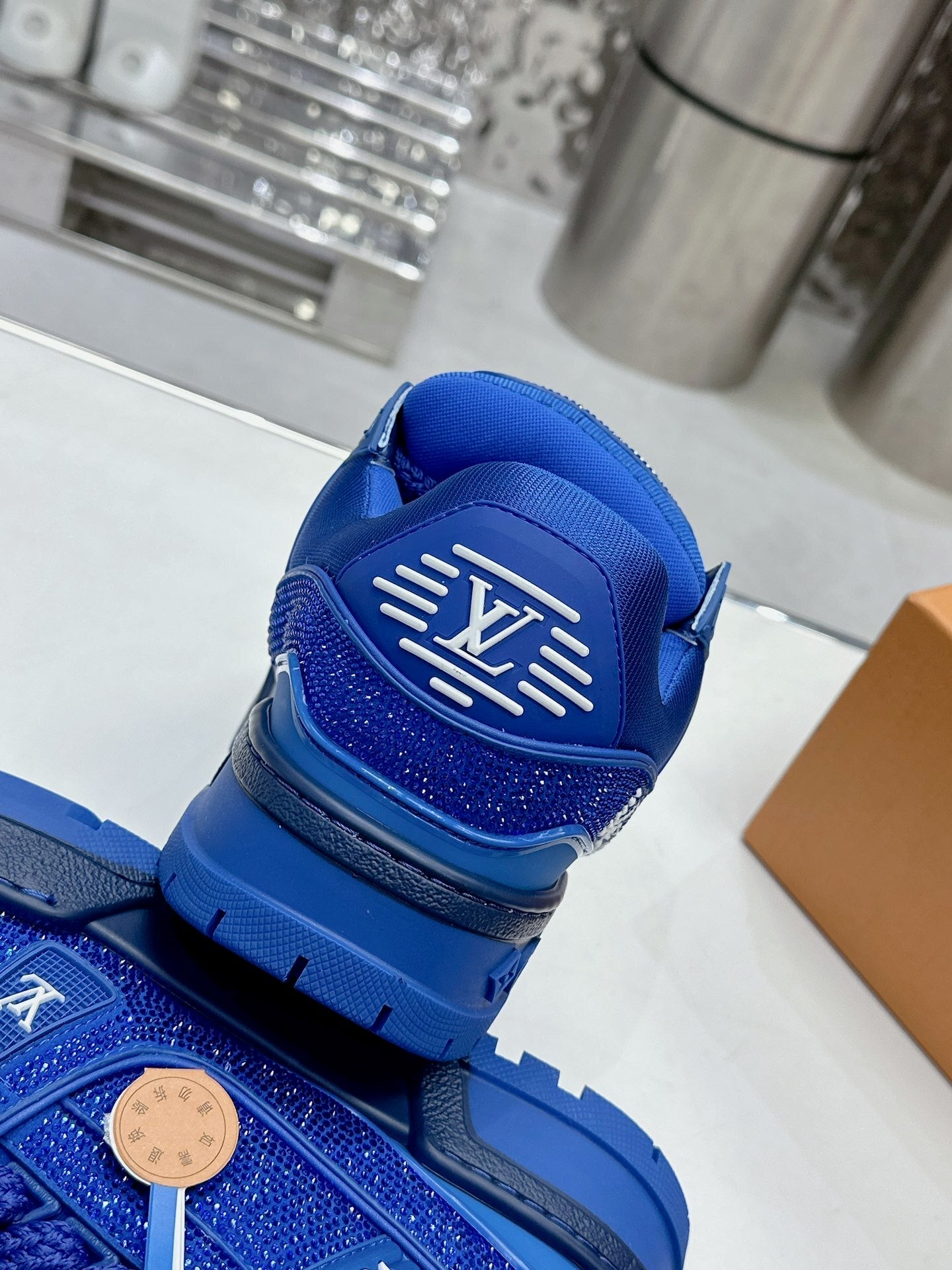 Trainer Maxi Blue Crystals