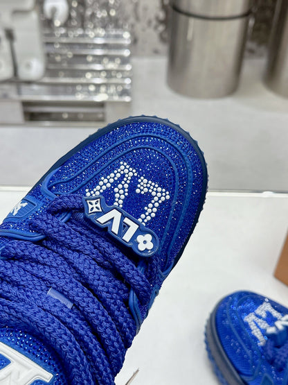 Trainer Maxi Blue Crystals