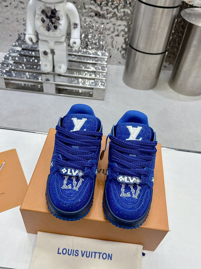 Trainer Maxi Blue Crystals