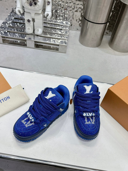 Trainer Maxi Blue Crystals