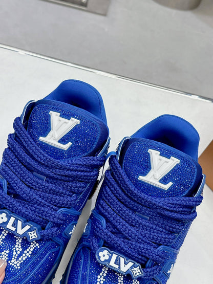 Trainer Maxi Blue Crystals