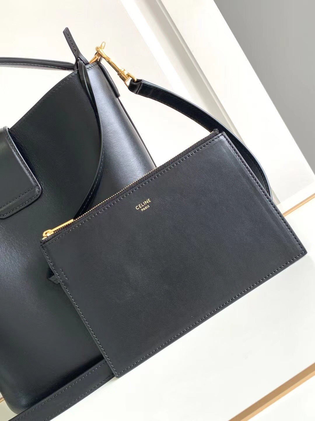 BOLSA CELINE Louise Bucket