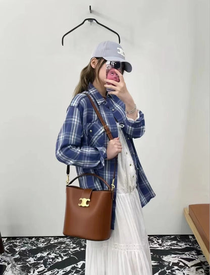 BOLSA CELINE Louise Bucket
