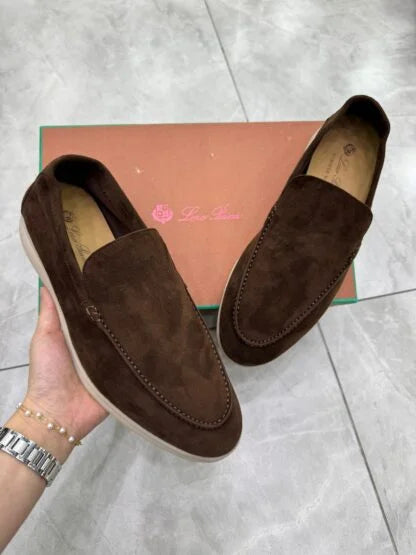 Mocassim Loro Piana Brown