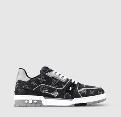 LV Trainer #54 Black Monogram Lançamento