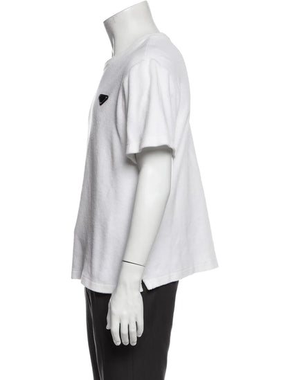 Camiseta Prada White Logo