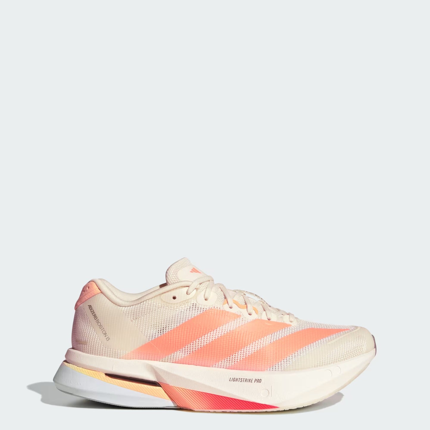 Tênis Adidas Adizero Boston 13 Off White / Beam Orange / Acid Orange