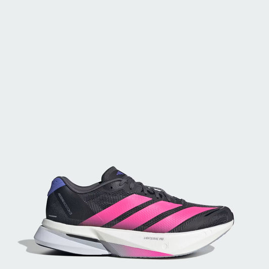 Tênis Adidas Adizero Boston 13 Black / Lucid Pink / Cobalt Blue