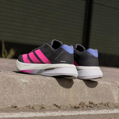 Tênis Adidas Adizero Boston 13 Black / Lucid Pink / Cobalt Blue