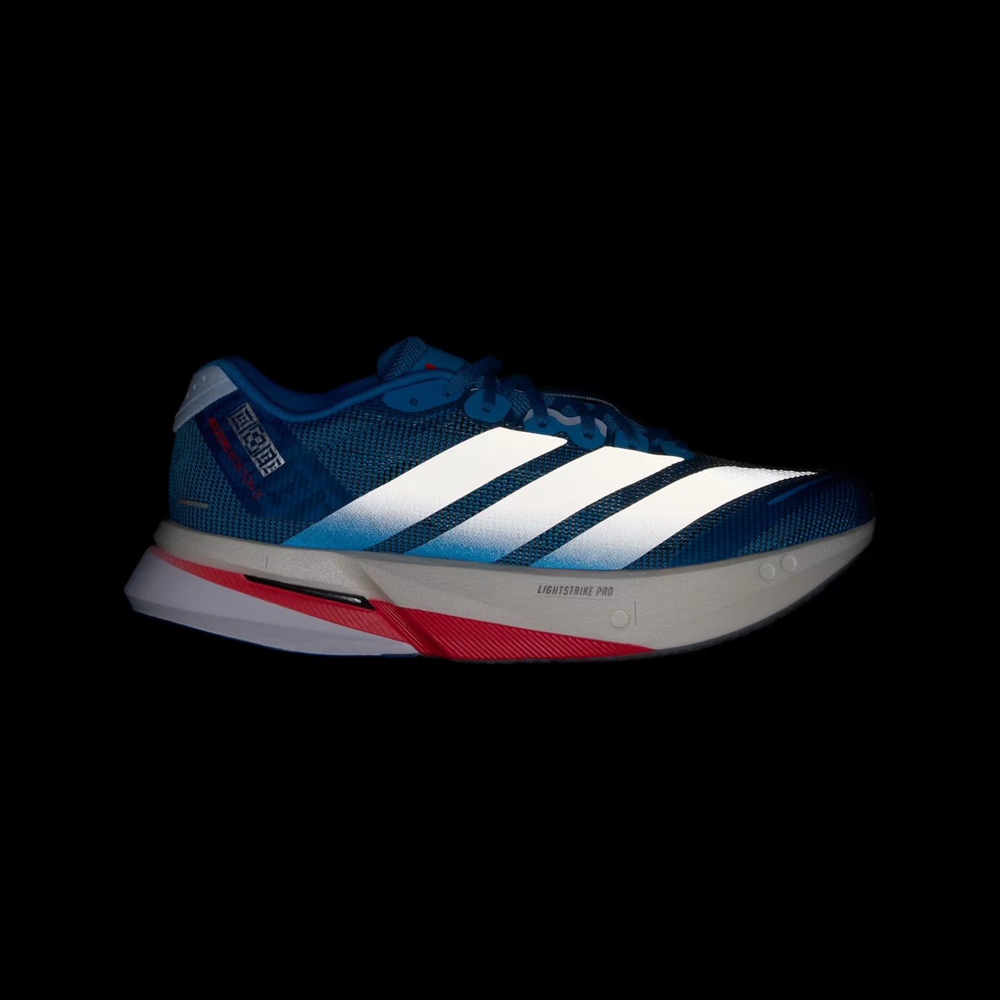Tênis Adidas Adizero Boston 13 Solar Blue / Silver Metallic / Dark Solar Blue