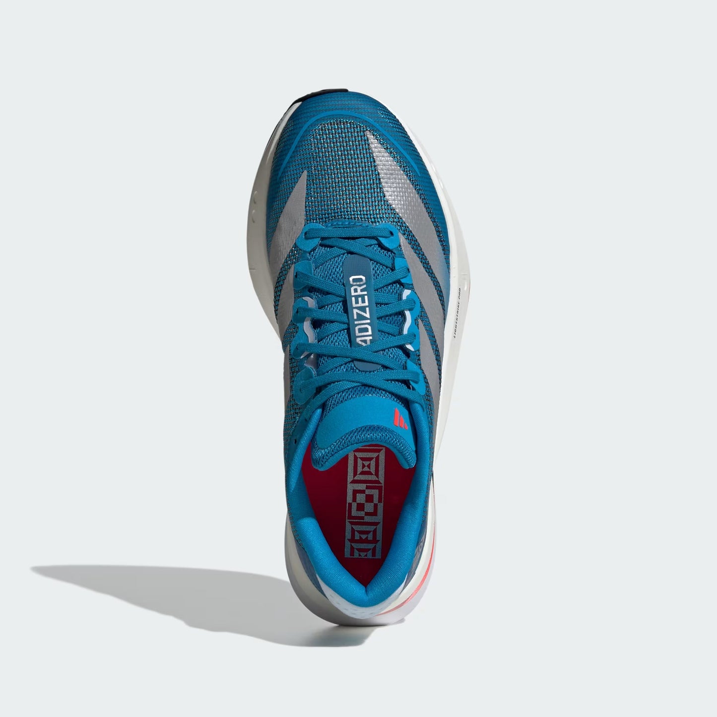 Tênis Adidas Adizero Boston 13 Solar Blue / Silver Metallic / Dark Solar Blue