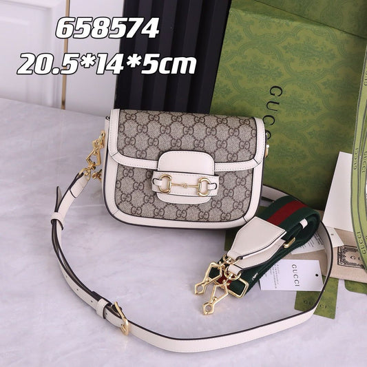 Gucci Horsebit 1955 Mini Bag GG Supreme Canvas