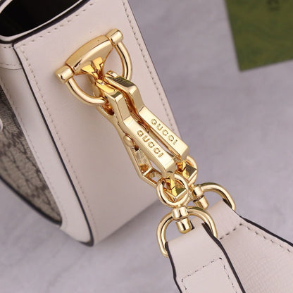 Gucci Horsebit 1955 Mini Bag GG Supreme Canvas