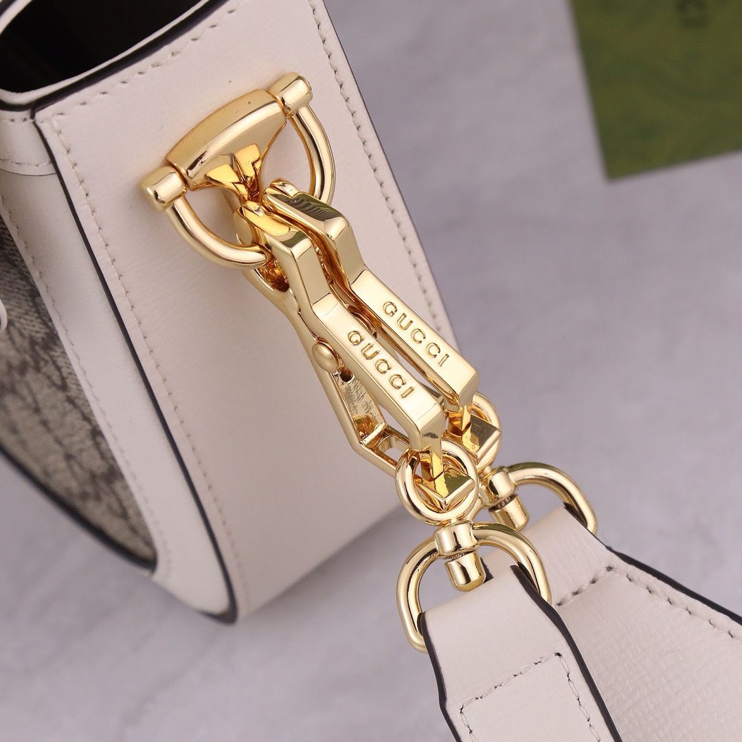 Gucci Horsebit 1955 Mini Bag GG Supreme Canvas