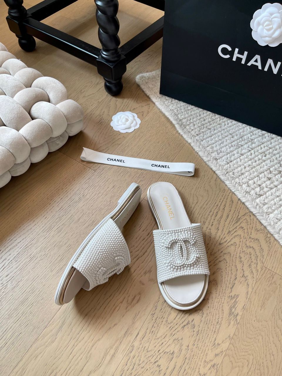 Sandália Chanel White