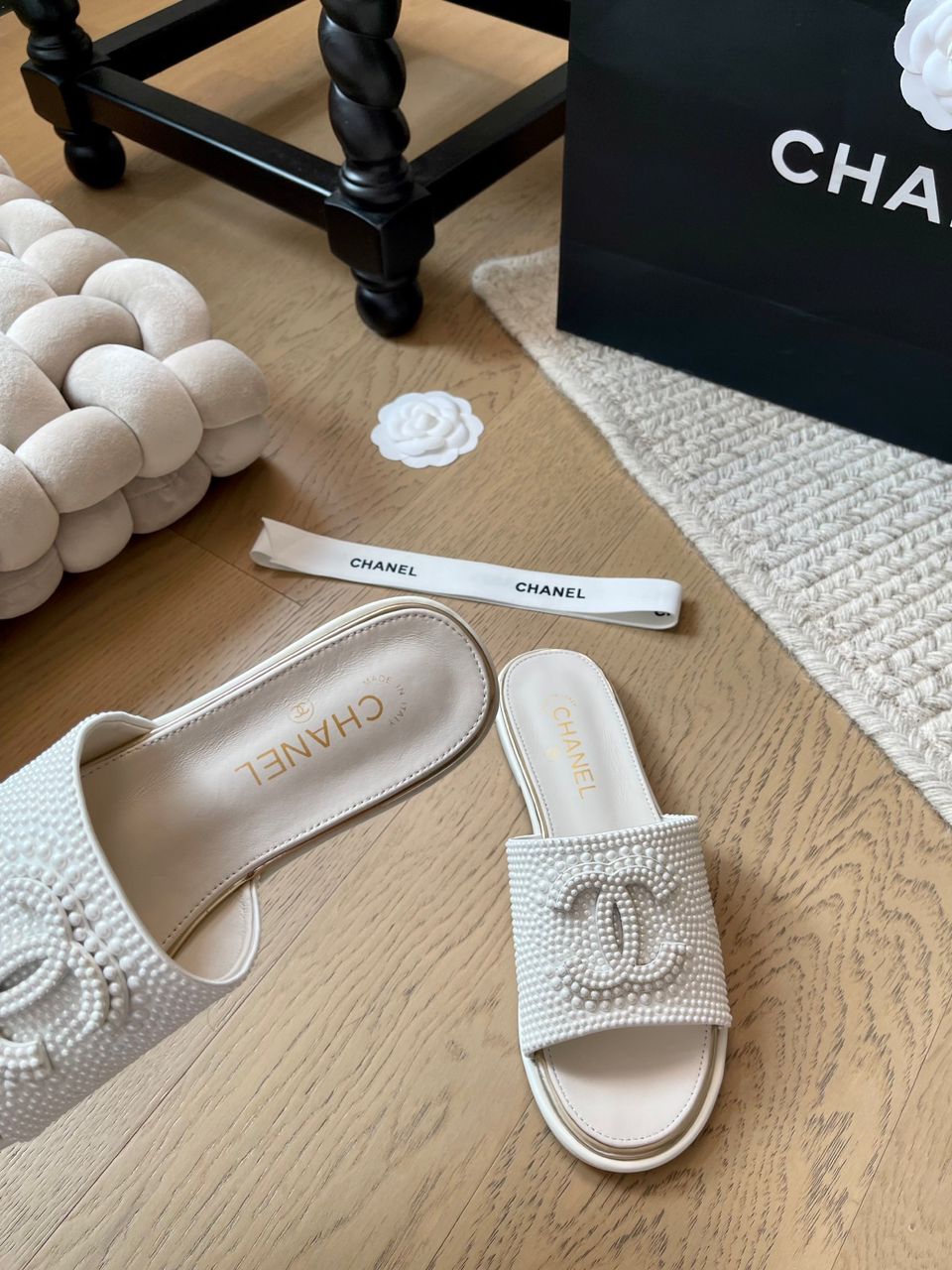 Sandália Chanel White