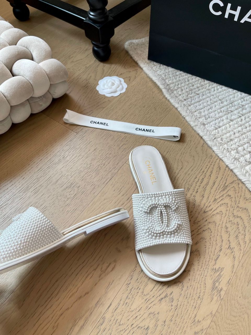 Sandália Chanel White