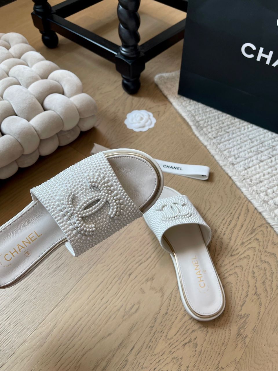 Sandália Chanel White