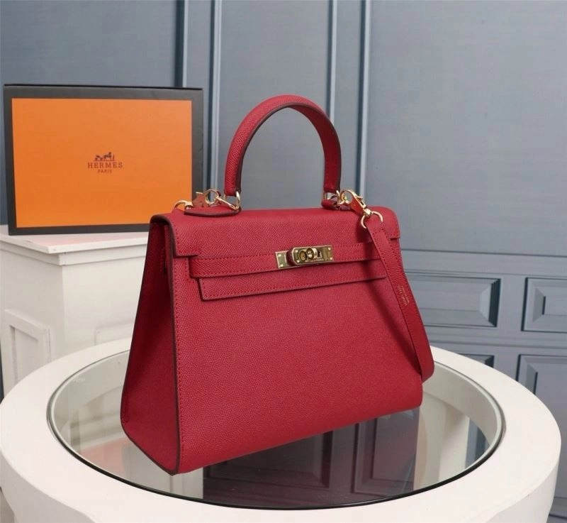 Bolsa Hermes Birkin 25 Togo Red