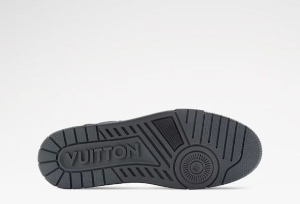 Tenis Louis Vuitton Trainer Low Noir Black