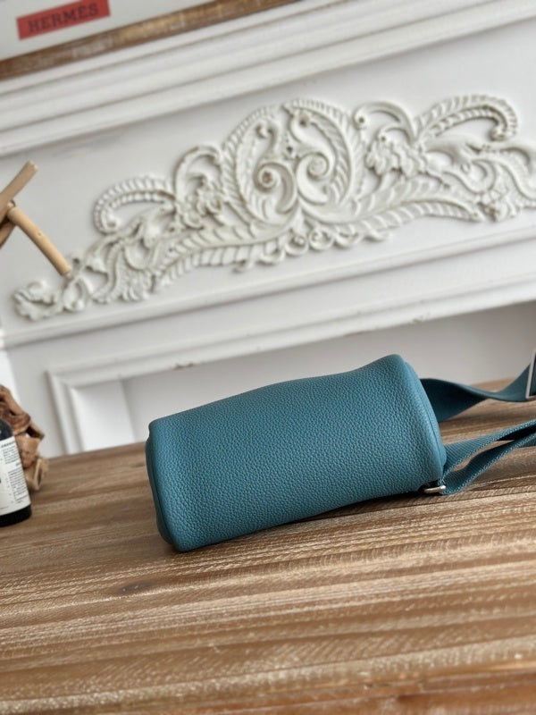 Bolsa Hermes Horseback Bag Blue