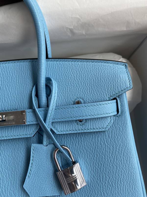 Bolsa Hermes Birkin 30 Togo Blue