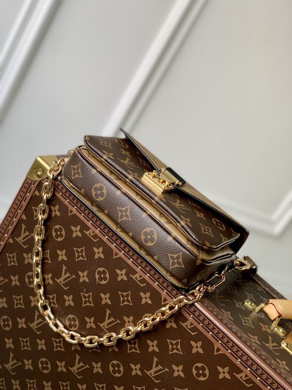 Bolsa Métis East West Reverse Brown