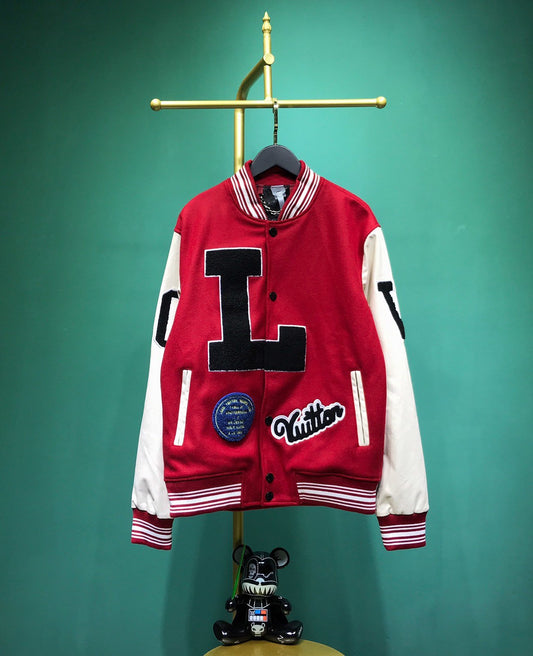 Jaqueta Louis Vuitton School Red