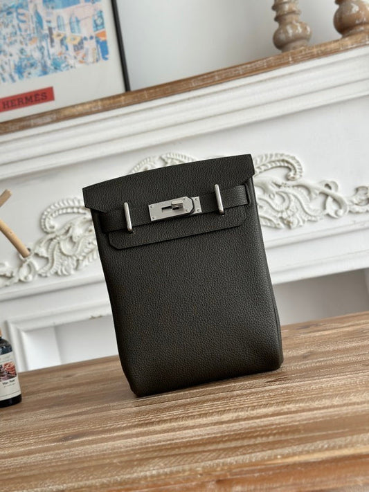 Bolsa Hermes Horseback Bag Black