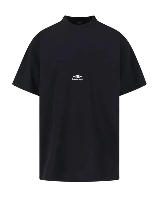 Camiseta Balenciaga Logo Peito Over