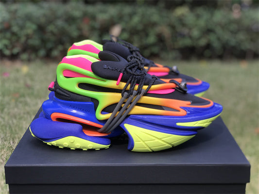 Balmain Unicorn Low-Top Multicolor